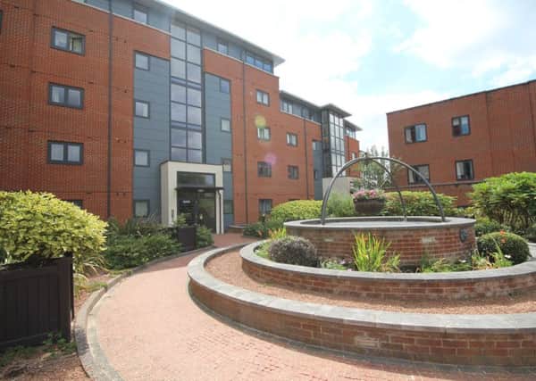 Courtney Green are offering this highly spacious three bedroomed third floor luxury apartment, situated in the heart of Horsham town centre, for £395,000 leasehold