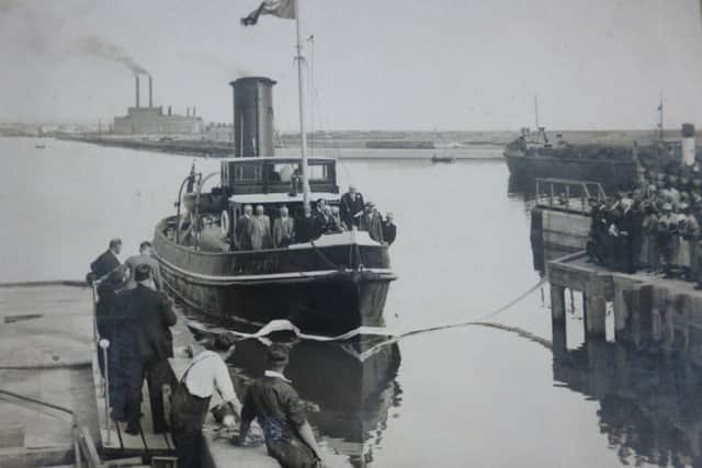 A photo from the Shoreham Port archives