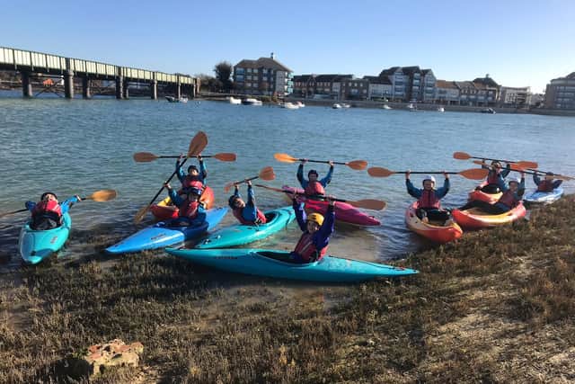 Getting out on the water with The Adur Centre