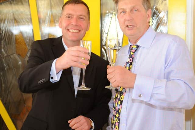 Richard Bradley (left) and Phil Duckett are selling the leasehold of Worthing Pier's Southern Pavilion