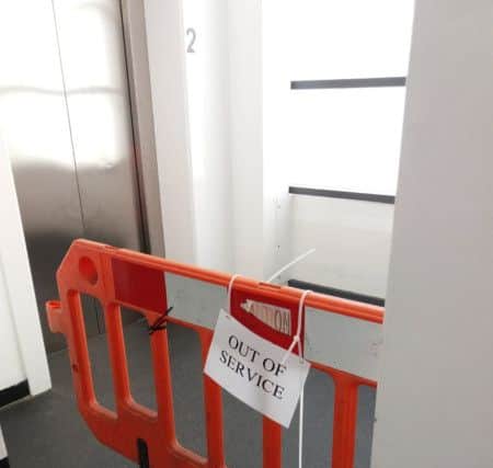 Lifts are frequently out of action at The Forum car park in Horsham SUS-190214-111131001