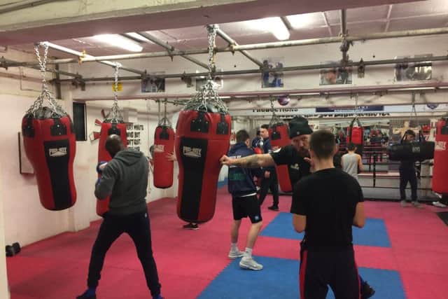 WBC Cares training at risk youths how to box as part of their 12-week training programme