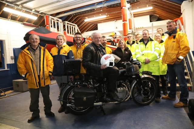 John with members of Rye Harbour RNLI. Picture by KT Bruce SUS-190220-181816001
