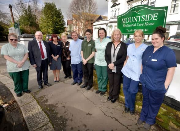 Mountside Care Home in Hastings are celebrating their "Good" CQC rating. SUS-190503-131417001