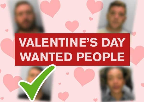 Ryan Skinner from Eastbourne has been arrested following a Valentine's Day appeal by Sussex Police