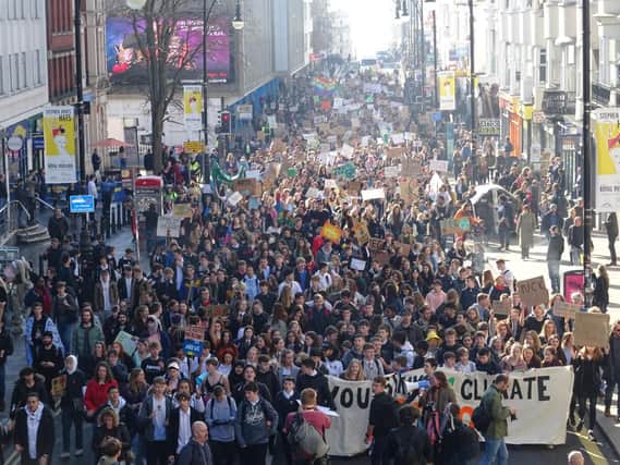 Youth Strike 4 Climate march in Brighton(Photograph: Eddie Mitchell)