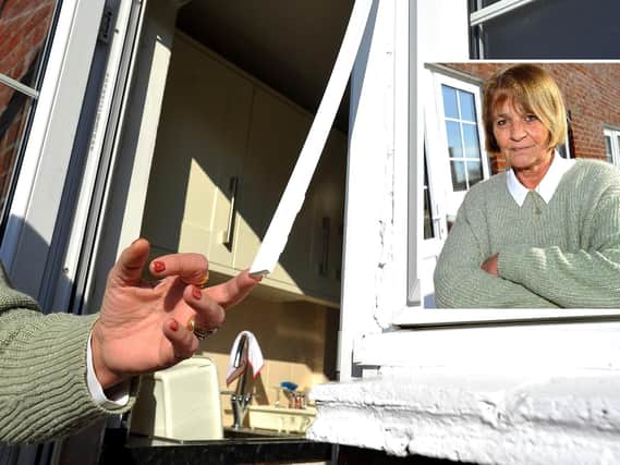 Elizabeth Ferrie has had enough of the problems with her back door
