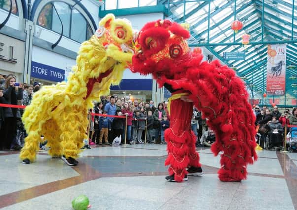Chinese New Year Celebrations (Year of the Horse).
Priory Meadow Shopping Centre, Hastings, East Sussex.
09.02.14.
Pictures by: TONY COOMBES PHOTOGRAPHY
Lion Dance ENGSUS00120141102082315