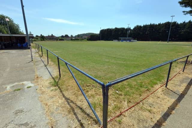 The application site includes the Caburn Ground, home of Ringmer Football Club