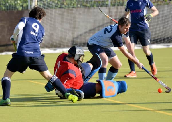 South Saxons on the attack during their last home game, against BBHC, two weeks ago. Picture by Justin Lycett