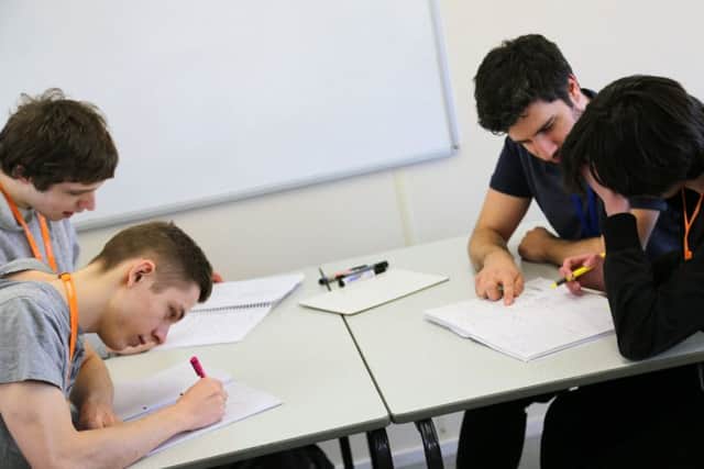 Bexhill College Maths Students SUS-190219-122105001