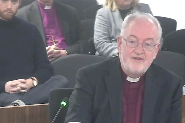 Former Bishop of Lewes Wallace Benn faced criticism over his handling of abuse allegations against priests in his area. Picture: IICSA