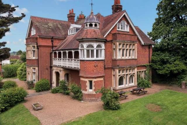 The Belfry, New Town, Uckfield (photo from application to convert former boarding school into home).