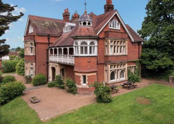 The Belfry, New Town, Uckfield (photo from application to convert former boarding school into home).