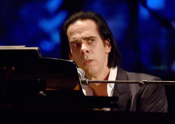 Nick Cave performs in Los Angeles, California.  (Photo by Kevin Winter/Getty Images)