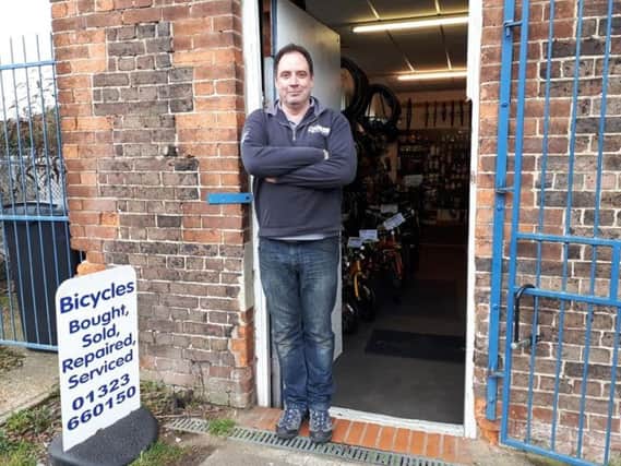 Guy Soper, owner of CycleTech Eastbourne