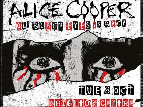 Alice Cooper comes to Brighton