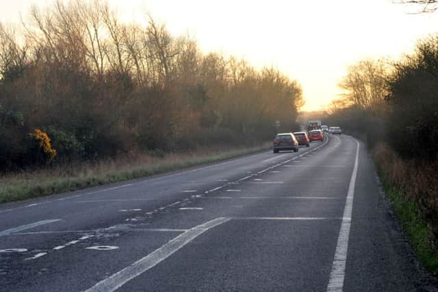 The A259 Marsh Road