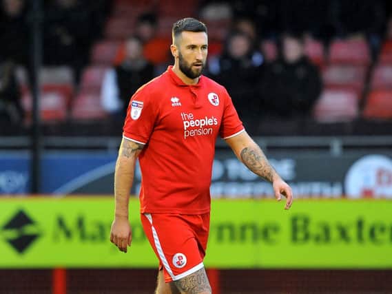 Crawley Town forward Ollie Palmer. All pictures by Steve Robards.