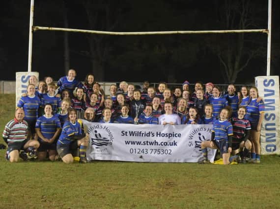 Worthing Warriors and Sussex University came together in aid of charity