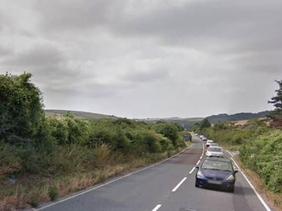 A collision on the A273 caused delays to rail replacement bus services (Credit: Google Maps)