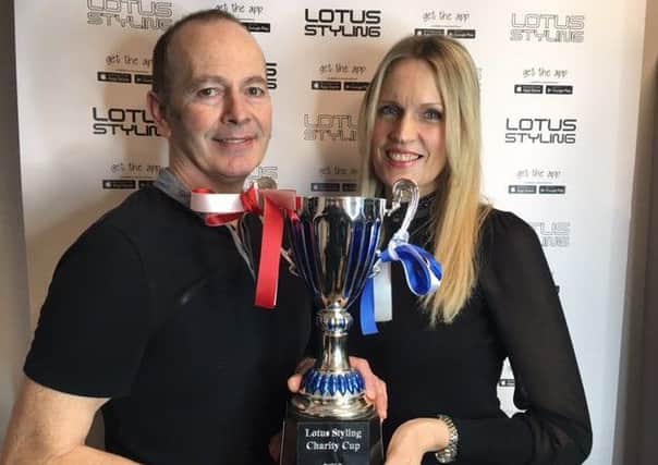 Lotus Styling owners Daren and Kate Terry have donated the Lotus Styling Charity Cup to Chestnut Tree House's charity match