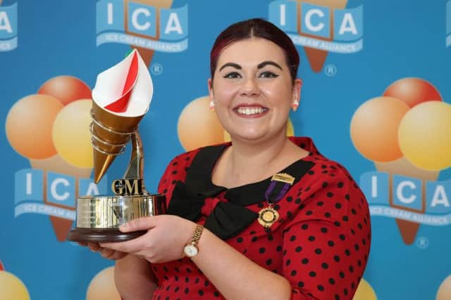 Georgia Alston. Picture courtesy of the Ice Cream Alliance.