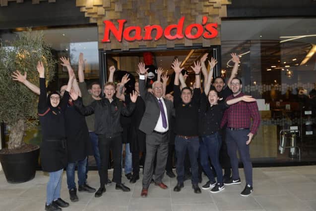 Nando's Opens in The Beacon, Eastbourne (Photo by Jon Rigby)