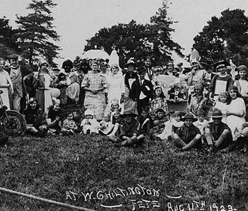 The 1923 West Chiltington village show