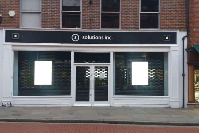 The Solutions.Inc store in Chichester is now closed