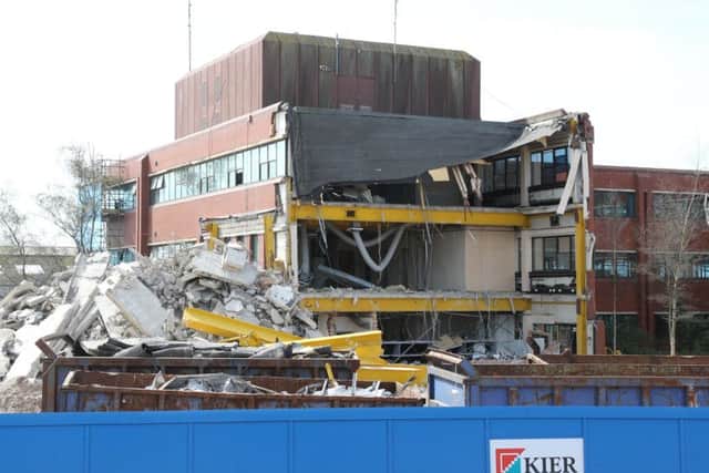 The Adur Civic Centre was demolished in 2017