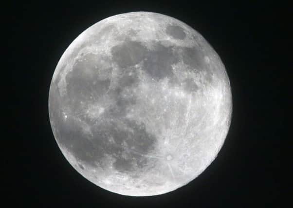 Photographer Eddie Mitchell took this superb snap of the super snow moon on Tuesday night
