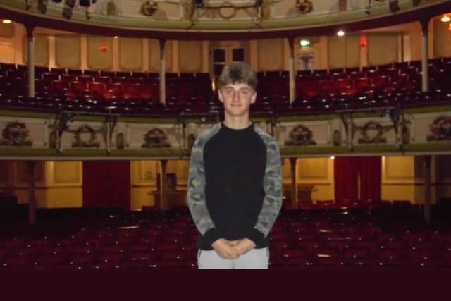 Max Rusbridge on work experience at Theatre Royal Brighton