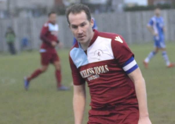 Lewis Hole gave Little Common a first half lead against Hassocks