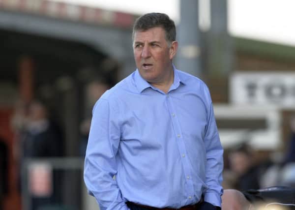 Eastbourne Borough manager Mark McGhee watches his side against Wealdstone in his first game in charge at Priory Lane (Photo by Jon Rigby) SUS-190225-105759008