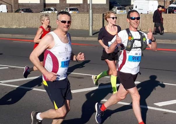 Horsham Joggers in action at the Brighton Half Marathon