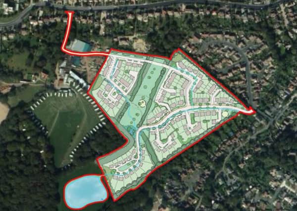 Plans for 160 homes in Little Common