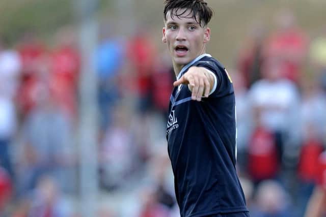 Ruben Sammut in action for Falkirk(Photo by Mark Runnacles/Getty Images)