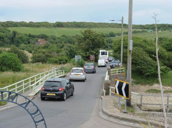 Exceat Bridge, on the A259 at Seaford (Photo by Jon Rigby)