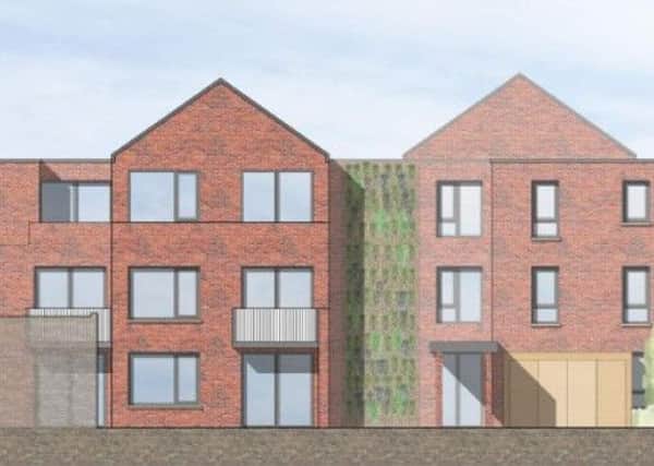 An artist's impression of the proposals for a block of flats in Eastbourne
