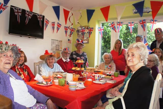 Social gatherings organised by Contact the Elderly volunteers help people to form new friendships. Sometimes, they have a special theme, like this royal wedding gathering last year,  co-ordinated by Maggie Farmer, centre
