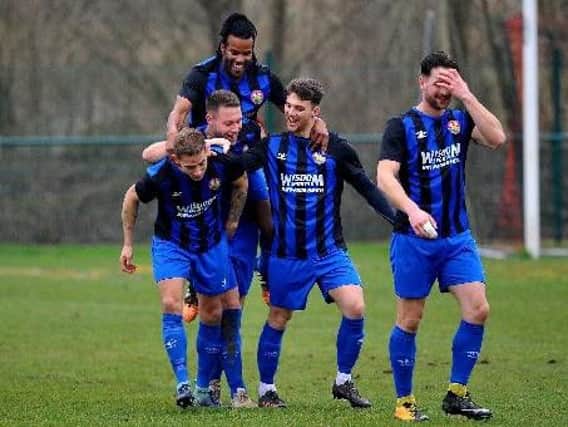 Steyning remain in pole position as the race for the SCFL Division 1 title hots up. Picture: Steve Robards