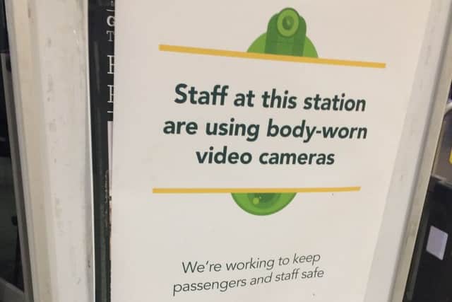 Staff at Worthing railway station have been given body-worn cameras