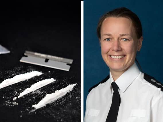 Chief Inspector Sarah Godley (right) is frustrated that cocaine is seen as 'socially acceptable' by many in Hastings