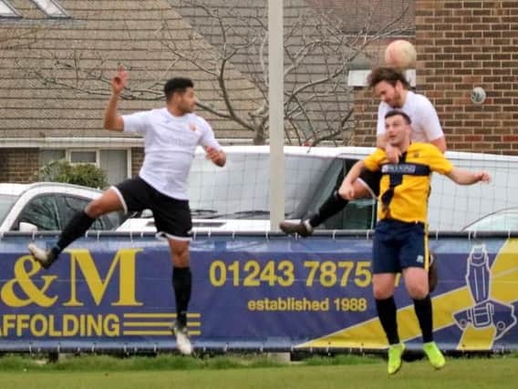 Pagham v Eastbourne Town action / Picture by Roger Smith