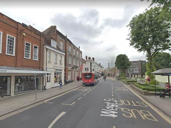 West Street Chichester. Picture courtesy of Google Maps