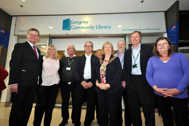 Langney Community Library official opening. Image licensed to Langney Shopping Centre  Photo by Andy Butler