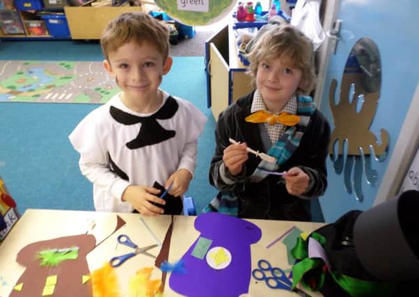 The children enjoyed creating there mad hats