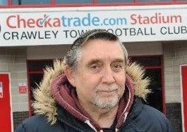 Crawley Town season ticket holder Geoff Thornton
