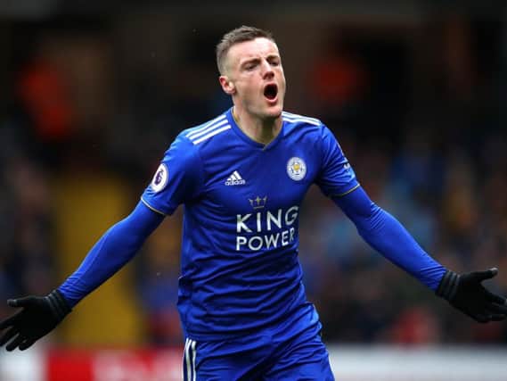 Jamie Vardy. Picture by Getty Images